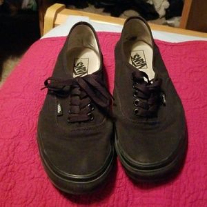 Black Vans